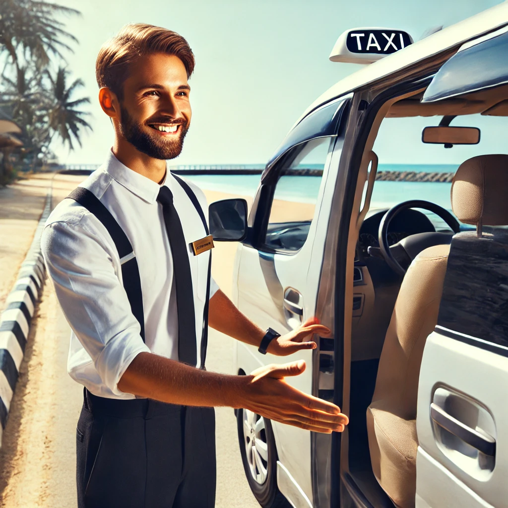 "Professional taxi service from Colombo to Negombo with clean, air-conditioned vehicles and friendly drivers by CabBuddy.lk."