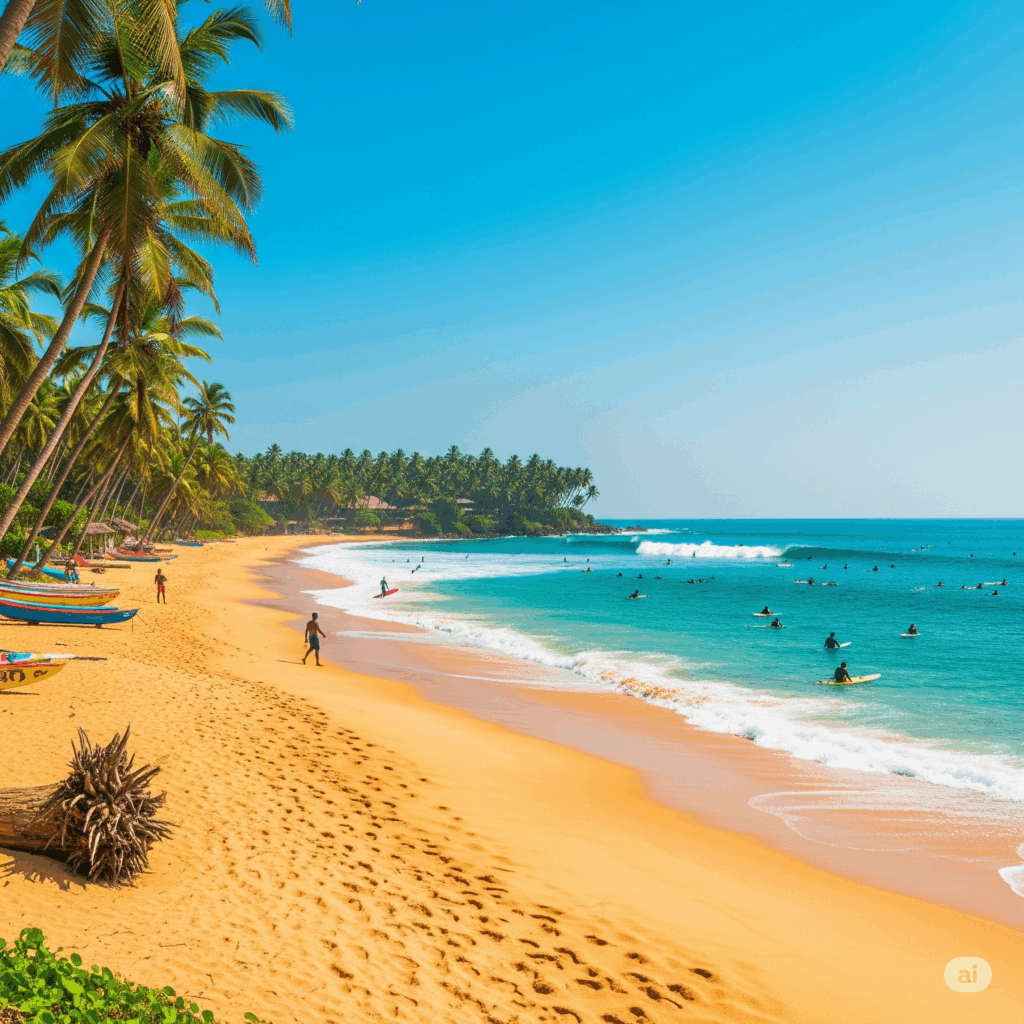 The beautiful Arugam Bay, a renowned surfing destination, awaits after your comfortable Airport to Arugam Bay transfer, promising sun, surf, and relaxation.