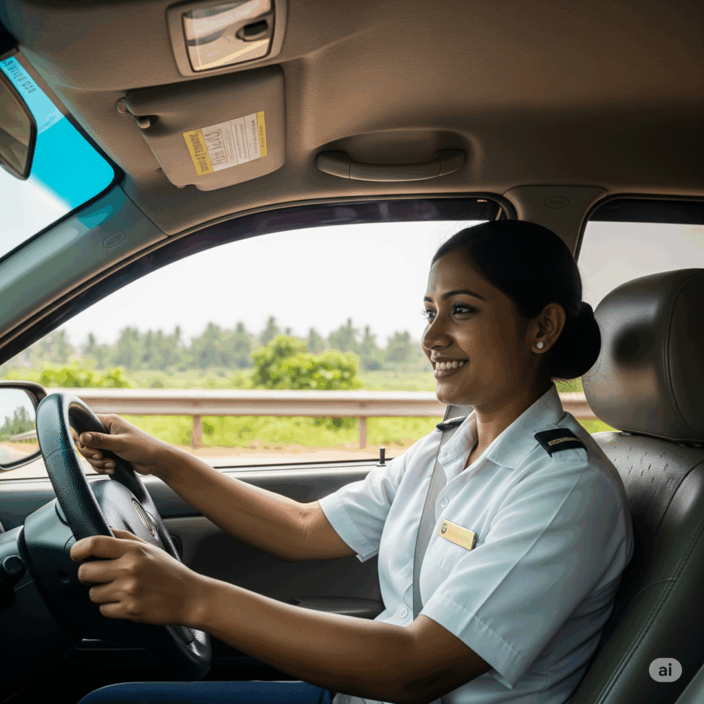 Your professional and courteous driver, ensuring a seamless and stress-free Arugam Bay to Airport taxi service.