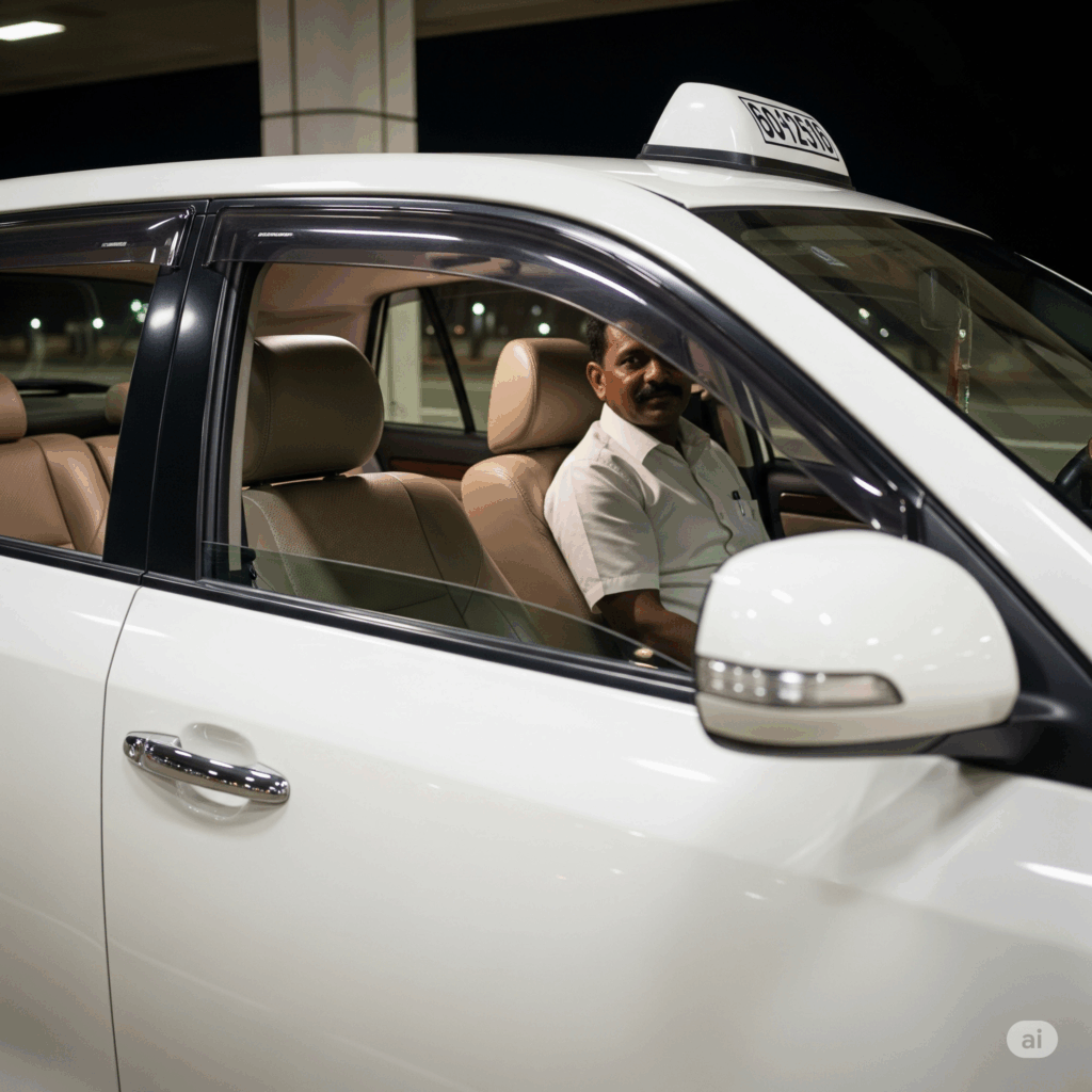 A comfortable and clean private taxi ready for your seamless Airport to Dickwella transfer.