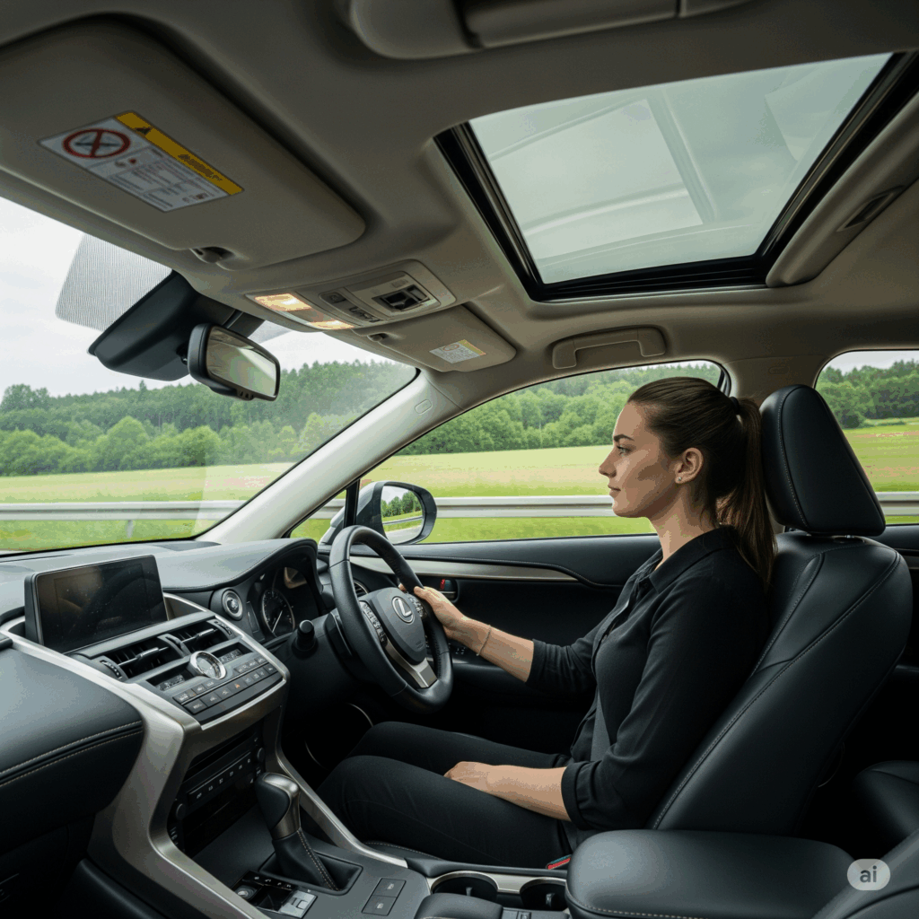 A pristine private taxi drives smoothly along the Southern Expressway, showcasing the comfortable and efficient Colombo to Unawatuna journey.